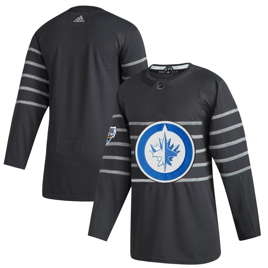 Men Winnipeg Jets Adidas Gray 2020 NHL All Star Game Authentic Jersey